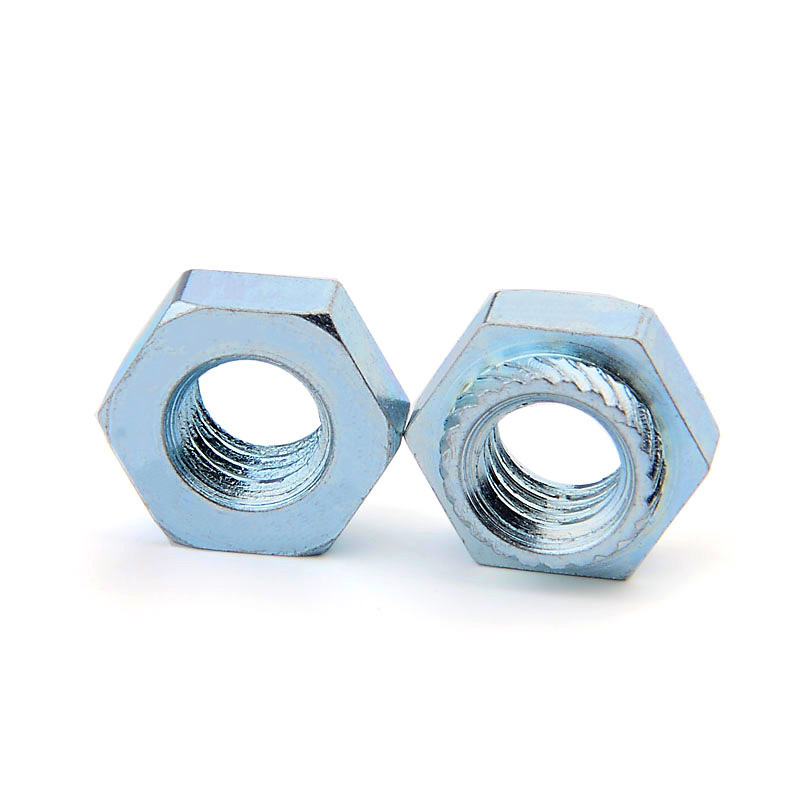 六角斜花齒螺母